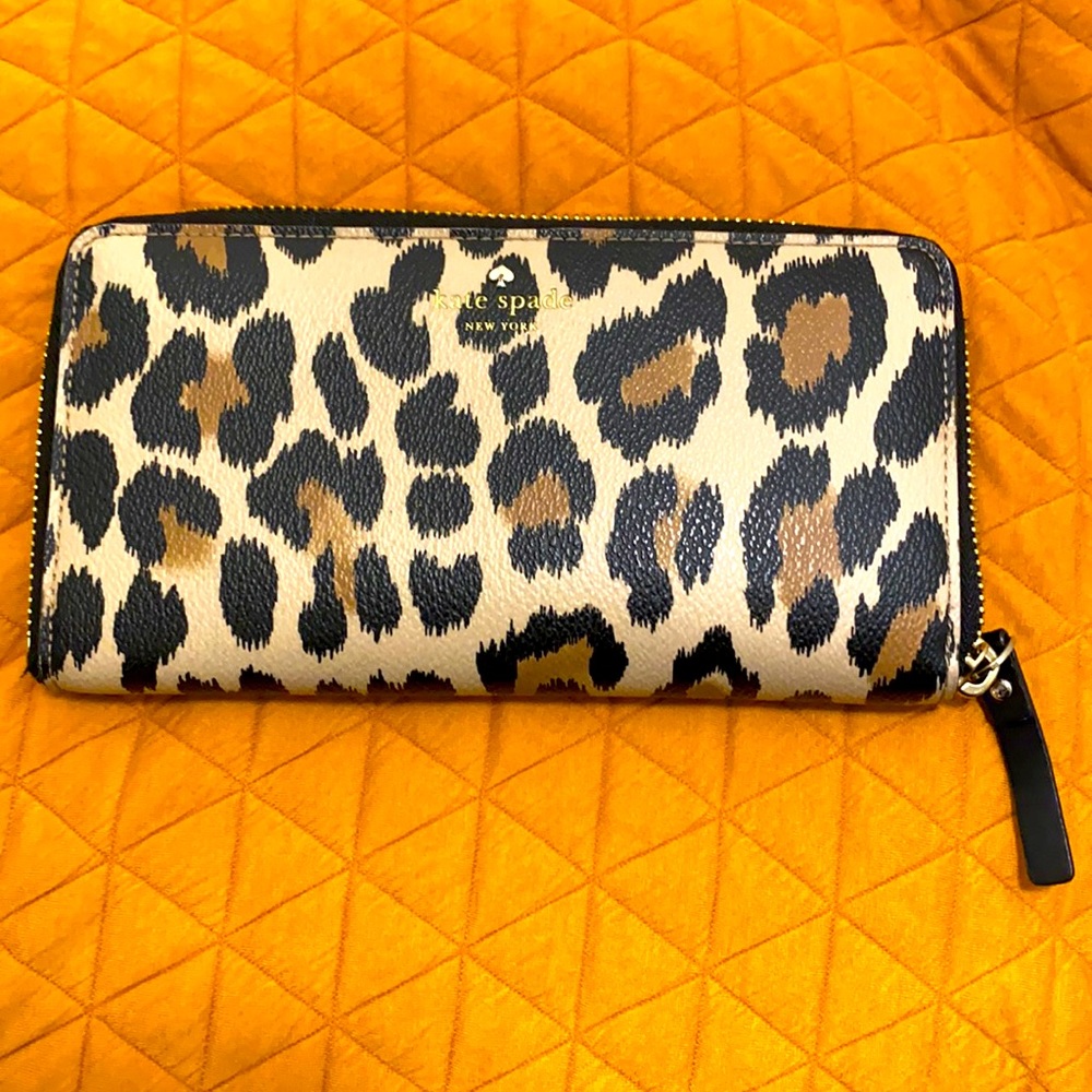 Cheetah print Kate Spade Wallet